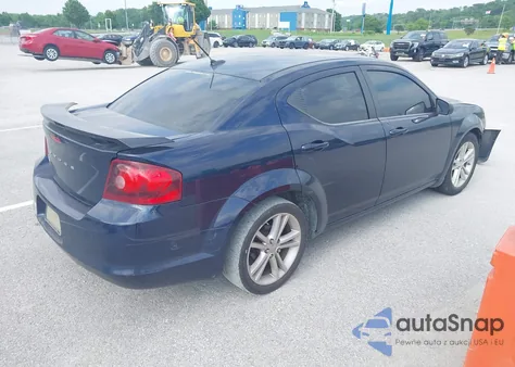 2013 Dodge Avenger Se из США, поврежденный, VIN 1C3CDZAB5DN711535